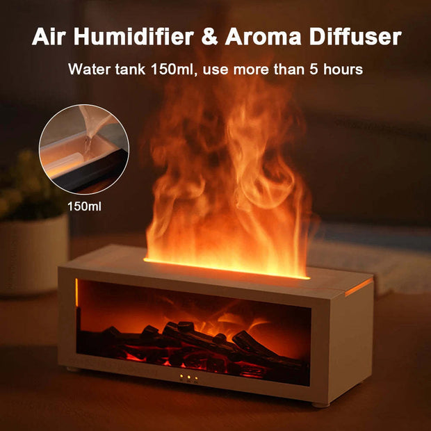 Aromatherapy Flame Machine By Karinos