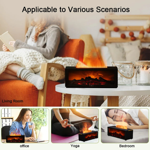 Aromatherapy Flame Machine By Karinos